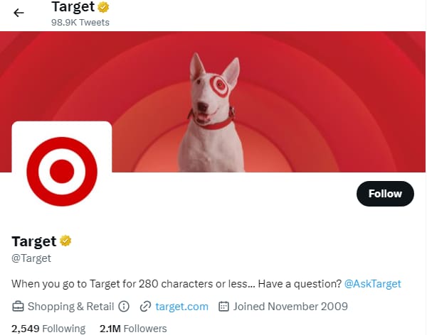 Target Twitter