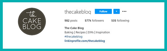 The cake blog