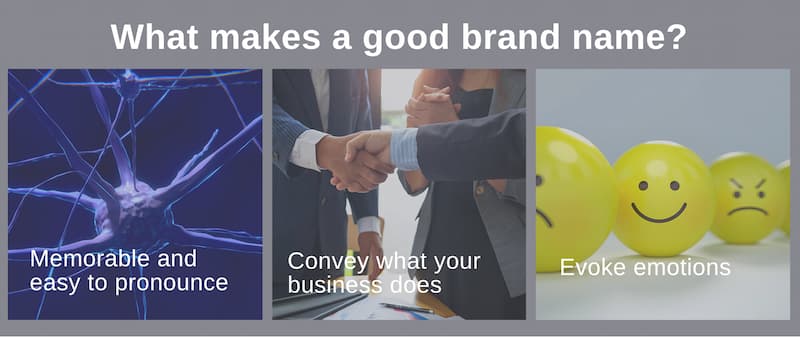 What makes a good brand name
