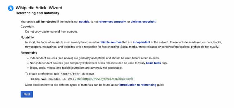 Wikipedia article notability