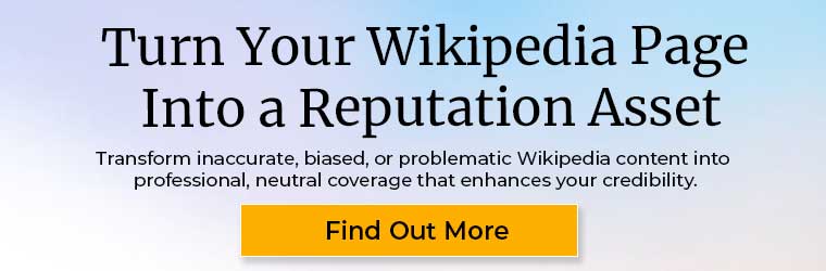 Learn about Wikipedia page improvement with Reputation X.