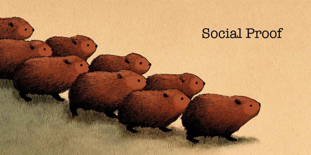 Social proof illustration
