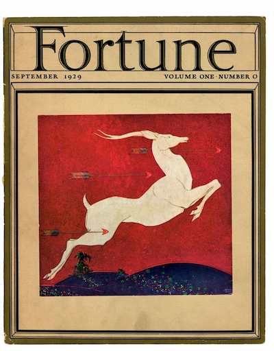 Cover of Fortune’s Prototype Issue