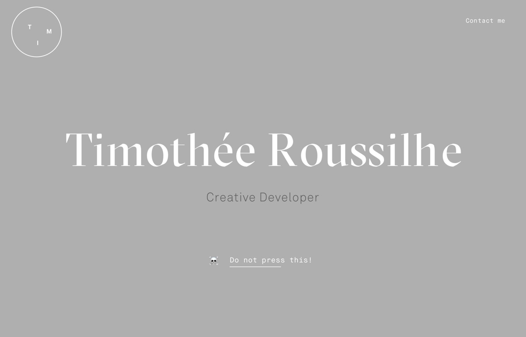 Timothee Roussilhe