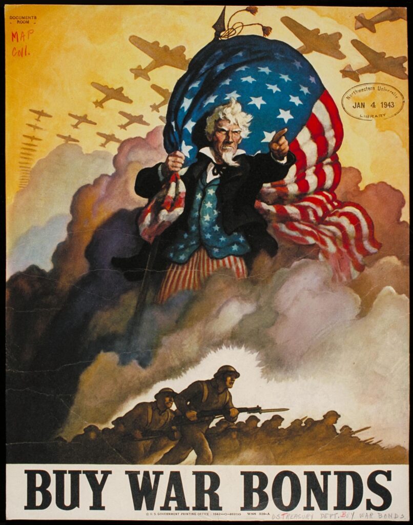 World War II Era Propaganda Poster