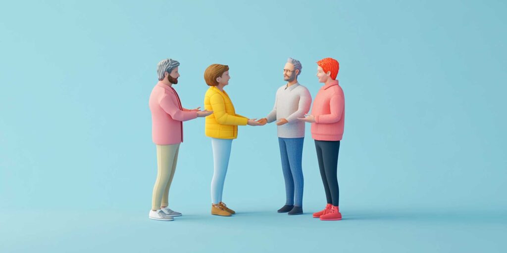 A group of people coming together to agree on Wikipedia article changes.